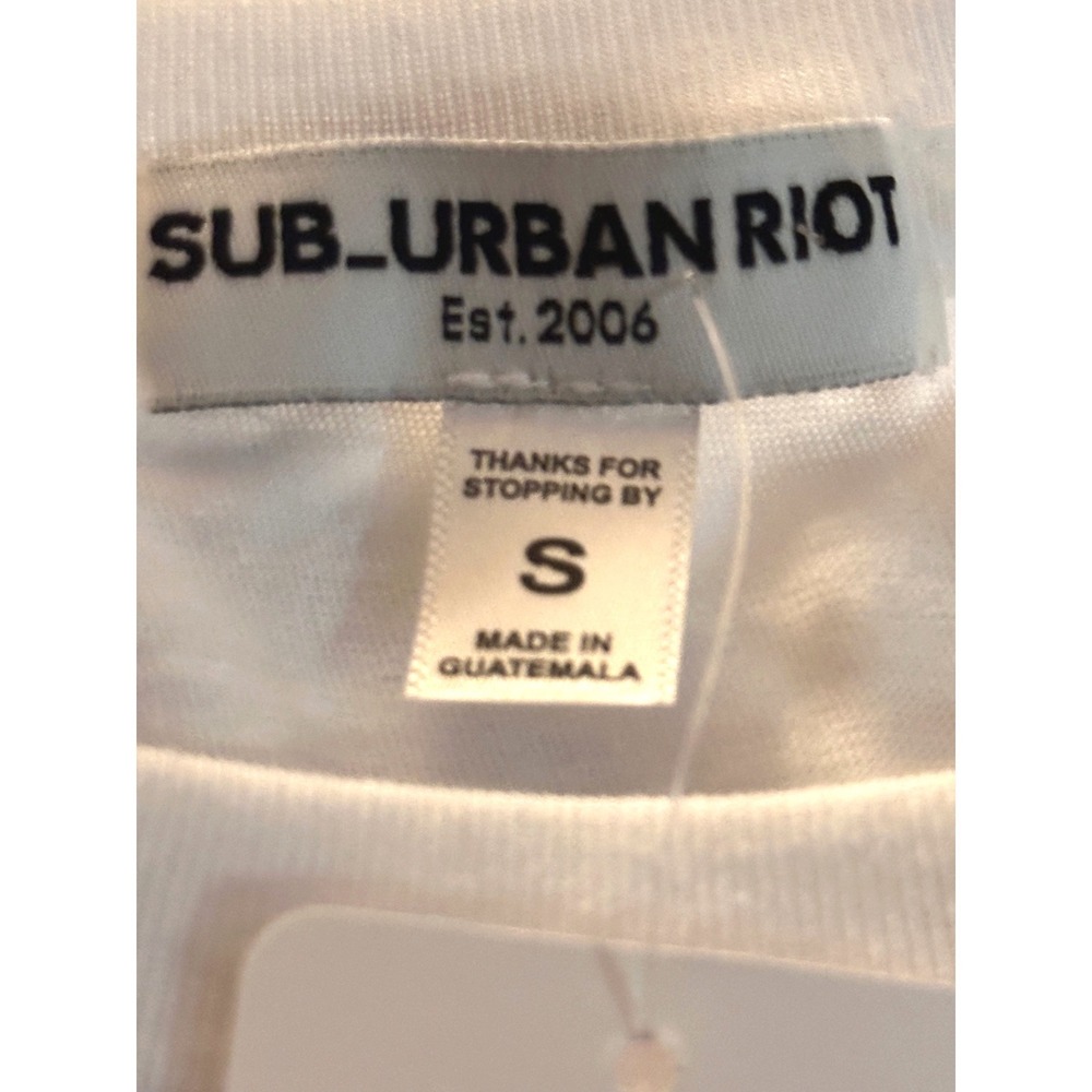 Sub Urban Riot Vote Graphic Tee Patriotic USA Election Political Shirt Small NWT - Picture 5 of 8